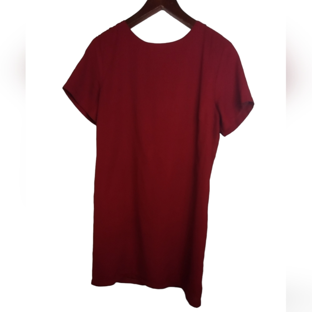Lulu's Maroon Mid-Length Dress - Size Small